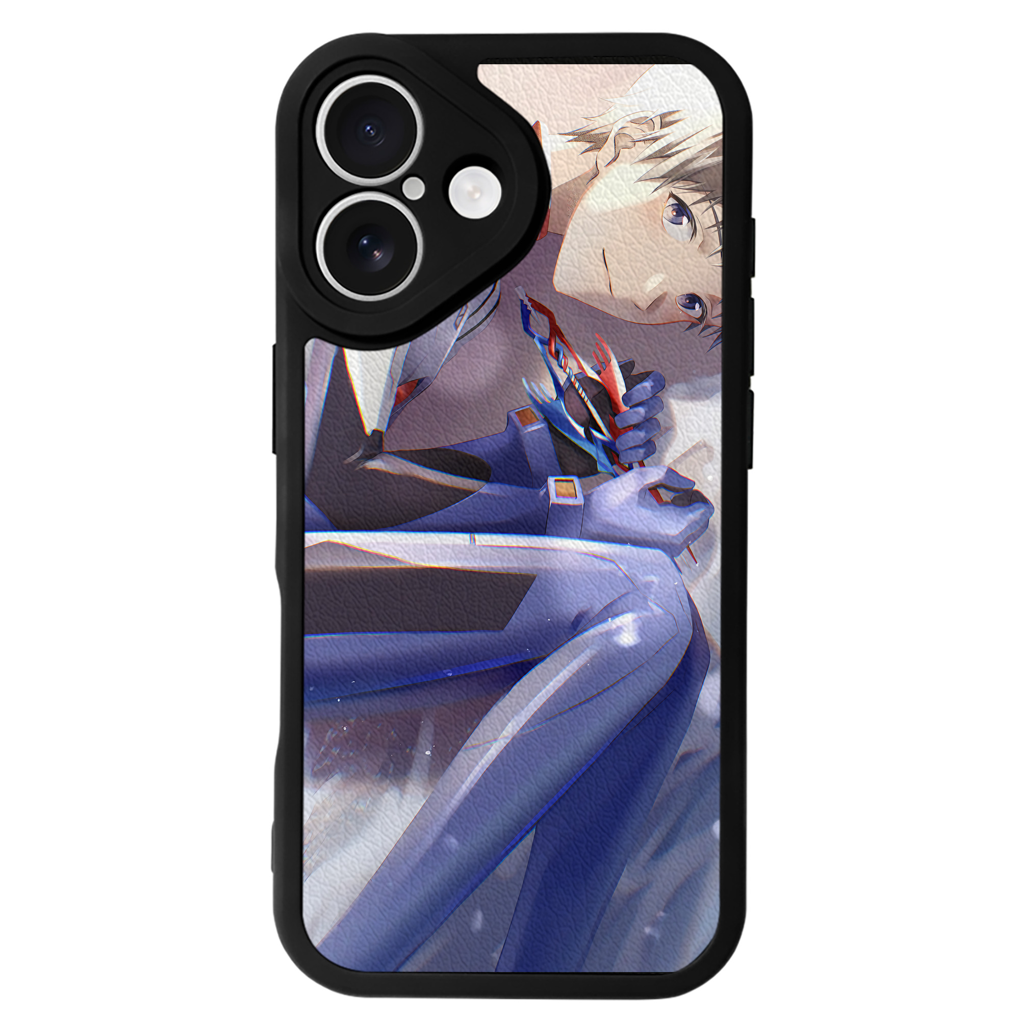 （画像用） EVA 新世紀エヴァンゲリオン 【iPhone 16シリーズ対応】シリコンスマホケース（レザー調） 材質：シリコン